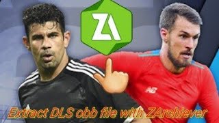 how to extract Dream leage soccer zip file via zarchiverTanwer [upl. by Sidell657]