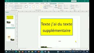 Sélection de zone de texte et dupliquer la page dans Publisher [upl. by Barnabe]