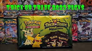 Pokemon Cards TCG Trick or Trade 2023 BOOster Bundle Opening [upl. by Monteria]