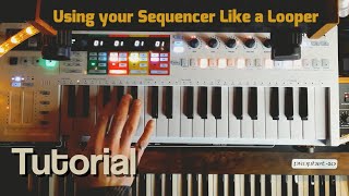 Using a Sequencer as a Midi Looper [upl. by Anilad796]