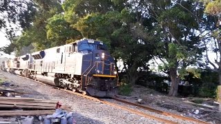 Tercera Sd70acet4 EX CSX PRLX Liderando Un Fierrero Vacío Rumbo a Manzanillo [upl. by Ylra321]