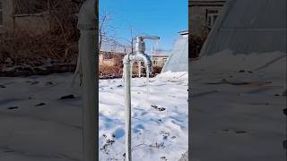 Condition of taps in winter 😱 shortsfeed vviralvideo [upl. by Karyn]