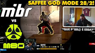 SAFFEE E INSANI HUMILHARAM EM PARTIDA COM MUITA GRITARIA Melhores Momentos MIBR vs M80 PRO LEAGUE [upl. by Thunell700]