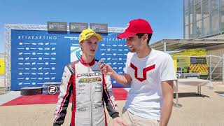 Maksim Orlov Modena Kart – Parolin – TM Kart FIA Karting European Championship KZ2 RD1 Alcañiz 24 [upl. by Norry]