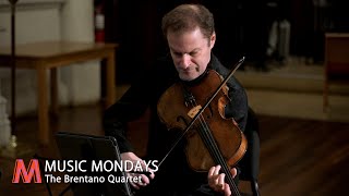 Music Mondays presents The Brentano Quartet Part 2 of 2 [upl. by Parlin977]