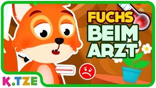 Der Fuchs ist krank 🦊 Tierarzt Spiel für Kleinkinder [upl. by Gratia]