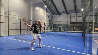 Padel Div 2 LPL  Fogel Kroon vs Andersson Ammenberg  Set 3 57  240219 [upl. by Hayley]