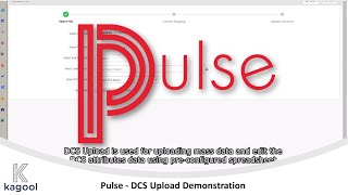 Pulse  DCS Upload Demonstration [upl. by Tiloine]