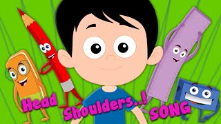 Head Shoulders Knees And Toes  Nursery Rhymes  Kids Songs  Baby Videos  Childrens Rhymes [upl. by Bobbee585]