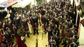 2012 Lerwick Up Helly Aa Jarls Squad singing own song at Toll Clock  kozetland1MP4 [upl. by Ramos765]