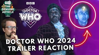 DAVID TENNANT IS BACK  Doctor Who Season One Trailer Reaction [upl. by Chelsy]