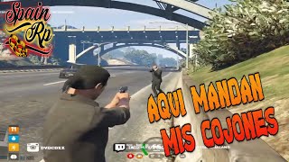 EMILIO SE PELEA CON SEGISMUNDO FUERA DE ROL SPAINRP GTAV [upl. by Davena198]