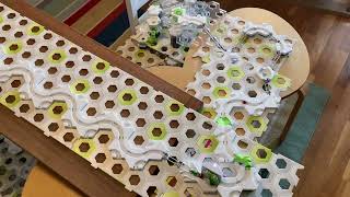 Gravitrax Marble run POWER SNAKE IN ALL THE RUN [upl. by Annetta643]