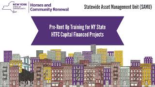 PreRent Up Training for New York State HTFC Capital Financed Projects [upl. by Arac]