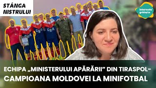 Echipa „ministerului apărării” din Tiraspol  campioana Moldovei la minifotbal [upl. by Rubio116]