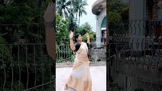 22she shrabon  Rabindra sangeet  viral rabindrasangeet dance reel shortsvideo [upl. by Hum]