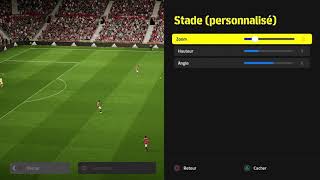 efootball 2022 TUTO  Personnaliser Caméra et Audio EN MATCH Volume zoom hauteur angle [upl. by Nifares]