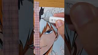 Behind The ScenesDrawing Hinata Shouyou x Kageyama💥 Part2 [upl. by Sauder754]