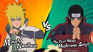 ᴴᴰ Minato Namikaze vs Hashirama Senju 1st Hokage AI vs AI Naruto Ultimate Ninja Storm 4 nuns4 [upl. by Isaak556]