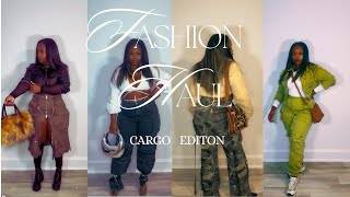 FASHION HAUL Cargo Edition MUST HAVES  FT FASHION NOVA PRIVATE IN PUBLIC  SHEIN amp ROSS [upl. by Wojcik]