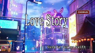 Taylor Swift  Love Story KaraokeLyricsInstrumental [upl. by Nichy]