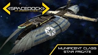 Star Wars Munificent Class Star Frigate Legends Sources  Spacedock [upl. by Cordell364]