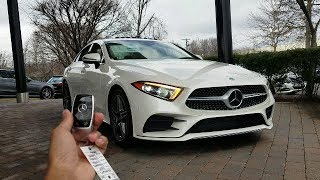 2019 MERCEDEES CLS 450  INTERIOR INFOTAINMENT FRONT amp REAR FEATURES IN DEPTH LOOK [upl. by Eseerehs622]