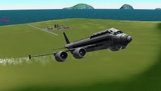 KSP  Attempting 747 semireplica  Testflight 1 [upl. by Zoller]