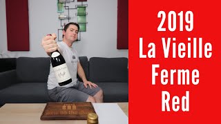 2019 La Vieille Ferme Red Wine Blend Review [upl. by Prowel769]