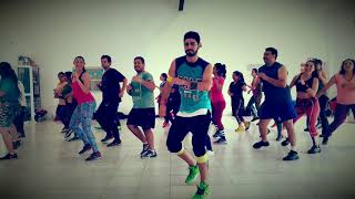 Adicto  Prince Royce ft Marc Anthony  Fernando Cuenca Zumba Choreo [upl. by Ahaelam]