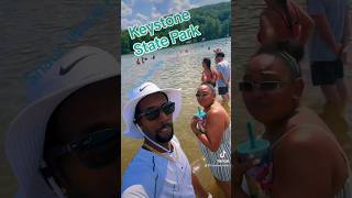 Keystone State Park in Derry Pa beach lake [upl. by Cheke]