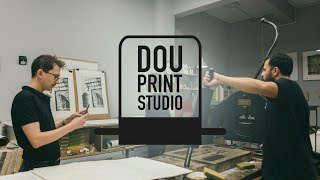 Yunus Emre Erdoğan  Lithography  Dou Printstudio [upl. by Vlad]