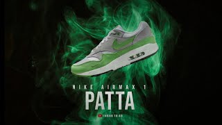 PATTA 2024 X Nike Air Max 1 CHLOROPHYLL DETAILED LOOK  RELEASE DATE [upl. by Laidlaw]