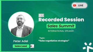 Devsinc Sales Summit  Sales Negotiation Strategies [upl. by Sascha]