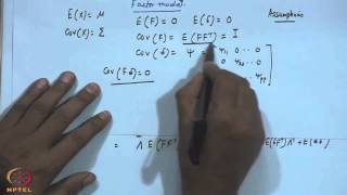 Mod01 Lec33 Factor Analysis [upl. by Ehman615]