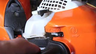 Stihl TS410 cut off concrete saw issues resolved [upl. by Packston10]