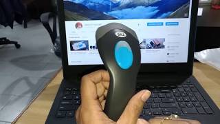 TVS Barcode Scanner BSC 101 STAR unboxing amp testing review in Hindi [upl. by Liederman659]