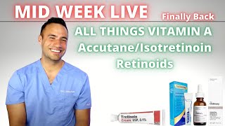 Mid Week Live QampA PLUS all things Retinoids [upl. by Enelyw]