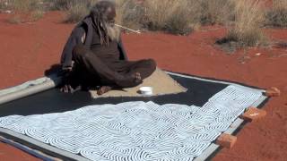 Aboriginal Art Ronnie Tjampitjinpa  1521 [upl. by Dotty]