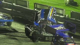 Brisca f2 heat 2 at Cowdenbeath racewall 9324 [upl. by Preston977]