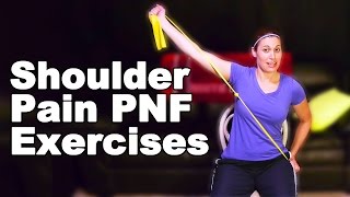 Shoulder Pain Exercises PNF Proprioceptive Neuromuscular Facilitation D1 amp D2  Ask Doctor Jo [upl. by Namyh]