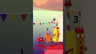 Stampoline Adventure 🎨  Learn to Count  12345  Numberblocks shorts [upl. by Meela]