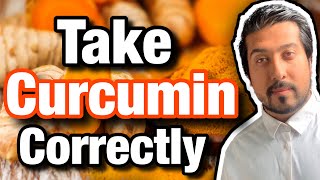 How to Take Curcumin  Watch BEFORE Taking Curcumin  Curcumin Benefits [upl. by Aitra]