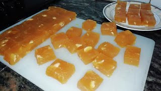 2 KG MUSCAT  Muscoth Halwa Recipe  Srilankan Recipe [upl. by Nebra718]