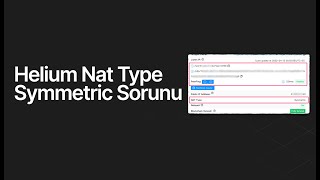 Helium Nat Type Symmetric Sorunu [upl. by Haleak]