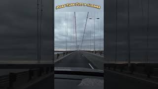 Drive over Humber Bridge 🚐😁 humberbridge driving [upl. by Phebe]