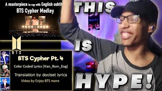 BTS  CYPHER Pt4  MEDLEY  Back to It  FIRST TIME REACTION [upl. by Kurman]