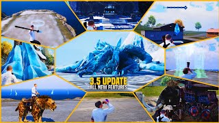 35 Update Is Here  35 All New Features amp New Shop  New Weapons amp Recall System  PUBGM [upl. by Beckerman293]