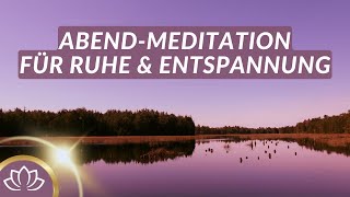 Dein tägliches Abendritual für Dankbarkeit amp Zufriedenheit I Meditation [upl. by Eiramanad]