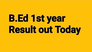 BEd 1st year Result out  MDU 2024 Result out  MDU BEd 1st year 2024 resultout  Naveen Dahiya [upl. by Maillw109]